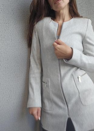 Пальто пиджак zara s, xs5 фото