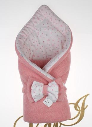 Демисезонный набор "маленькие стиляжки" для новорожденных, розовый2 фото