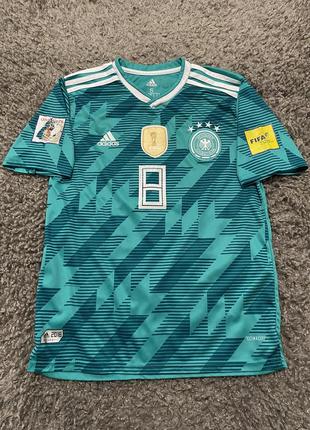 Футболка чоловіча футбольна збірної німеччини 2018 toni kroos №8 від adidas