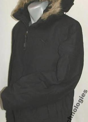 Модна чоловіча куртка puma hooded bomber jacket - р l, xl4 фото