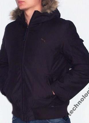 Модна чоловіча куртка puma hooded bomber jacket - р l, xl5 фото