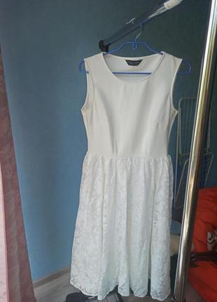 Белое платье dorothy perkins