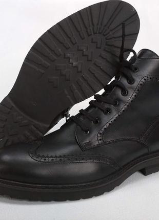 Шкіряні зимові черевики