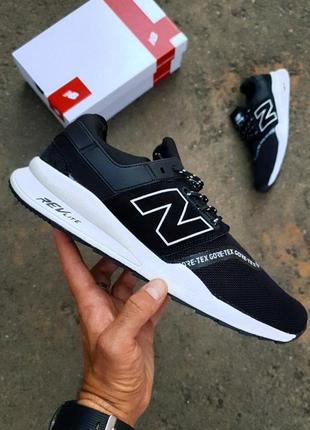 Мужские new balance 247 black white