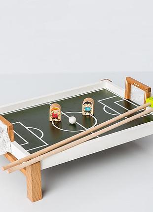 Настольная игра из дерева cubika футбол 14804