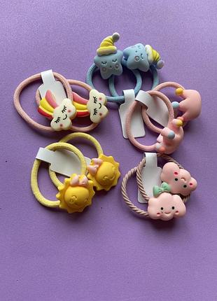 Резинки з фігурками, резинки для дівчат, резиночки