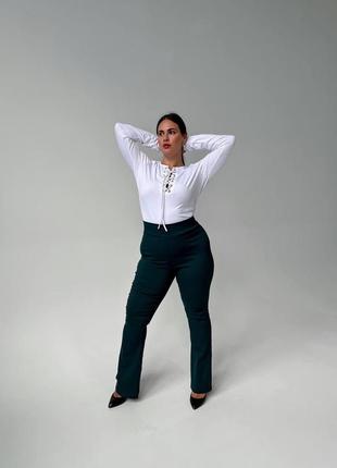 Жіночі штани джегінси широкі великих розмірів