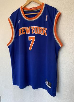 Баскетбольная майка adidas anthony knicks