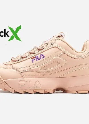 Кроссовки fila disruptor 2 pink1 фото