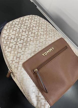 Рюкзак жіночий tommy Capuz hilfiger оригінал розпродаж коричневий