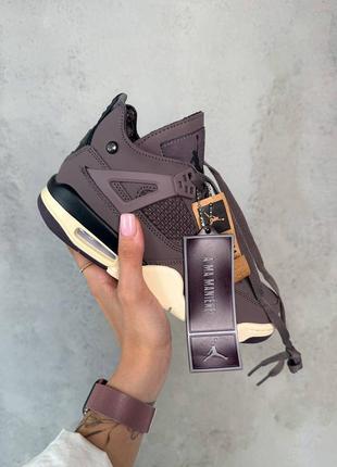 Кросівки nike air jordan retro 4 “a ma manière” premium