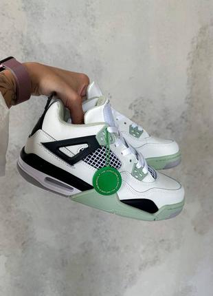 Кроссовки air jordan 4 seafoam premium4 фото