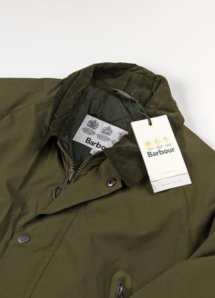 Новая куртка barbour beacon army3 фото