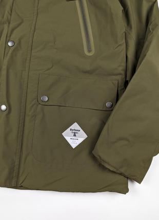 Новая куртка barbour beacon army5 фото