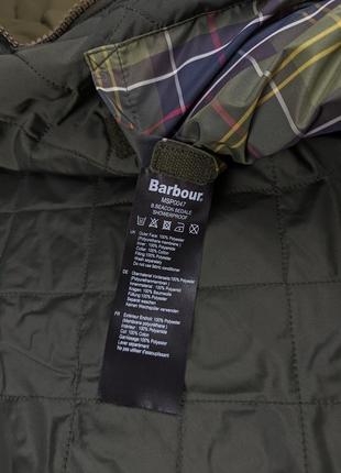 Новая куртка barbour beacon army8 фото