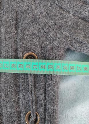 Теплый женский шерстяной свитер6 фото
