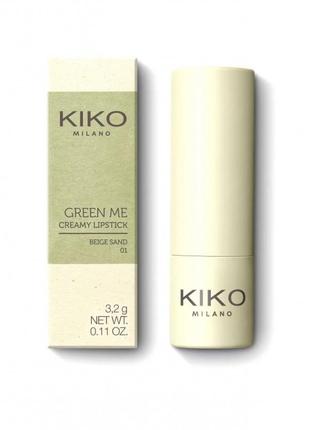 Помада kiko green me1 фото