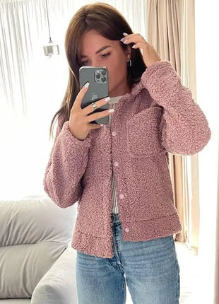 Куртка женская тедди барашек 42-44 46-48 50-52 rin4962-137ве