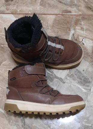 Зимние ботинки, термо ботинки h&amp;m, 32 poзмер, стелька 20,8 см8 фото