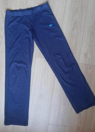 Спортивные штаны брюки синие adidas1 фото