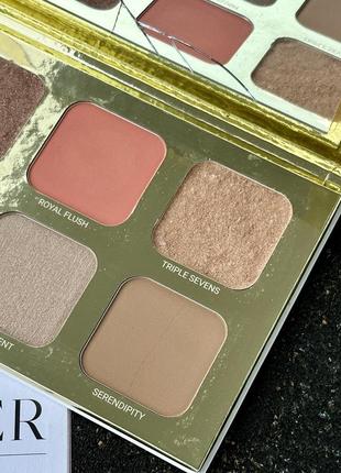 Палетка для контуринга true + luscious lucky glow palette8 фото