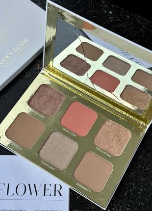 Палетка для контуринга true + luscious lucky glow palette1 фото