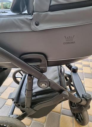Детская коляска tako baby corona 2в1 эко кожа