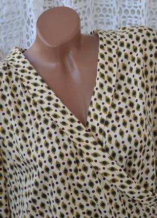 S фірмова натуральна жіноча блуза блузка сорочка кофта топ зара zara оригінал5 фото