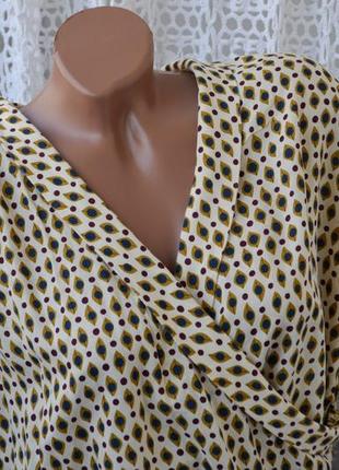 S фірмова натуральна жіноча блуза блузка сорочка кофта топ зара zara оригінал4 фото