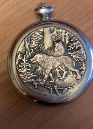 Годинник карманные молния волки ссср
