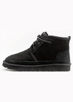 Мужские полу-ботинки neumel ugg suede black.