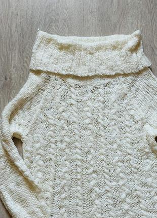 Белый свитер2 фото