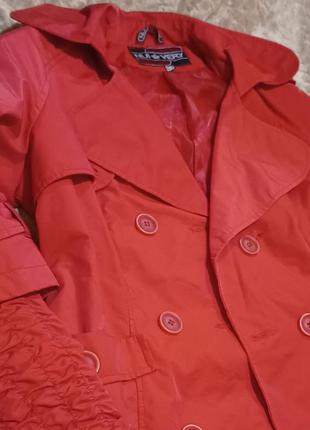 Женская элегантная легкая куртка плащ