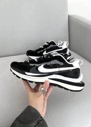 Кроссовки nike sacai black2 фото