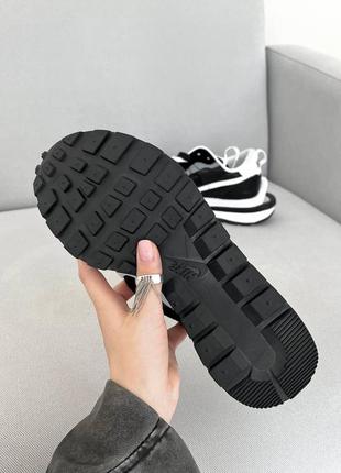 Кроссовки nike sacai black3 фото