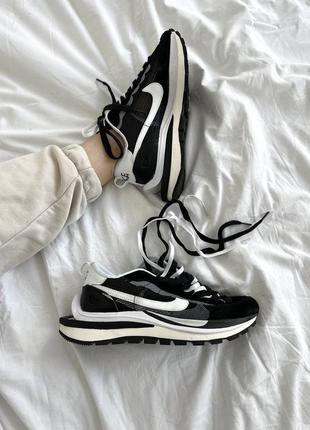 Кроссовки nike sacai black7 фото