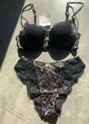 Комплект лиф и трусики 75с, xs