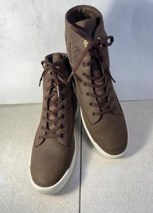 Lacoste explorateur кожаные женские ботинки 39,5-40 р 25,5 см оригинал2 фото