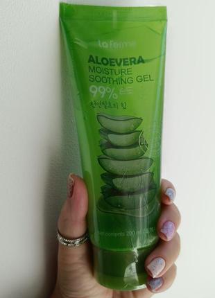 Гель алое la ferme aloe vera🌱 moisture soothing gel