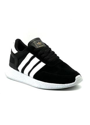 Мужские  adidas iniki black white