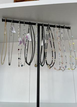 Распродажа чокер из бисера, бусин, жемчужин, кристаллов