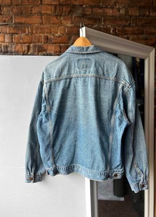 Edwin jeans vintage made in japan tokyo men’s blue denim jacket вінтажна джинсовка, джинсова куртка3 фото