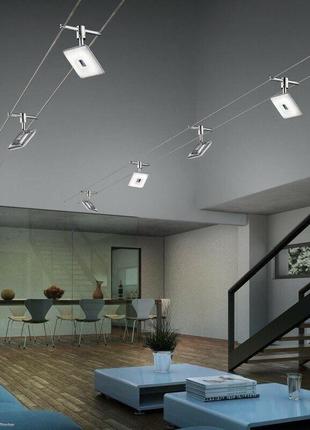 Трековый светильник trio 775810506 pontius, 4.1 вт, 1650 лм, 3000k