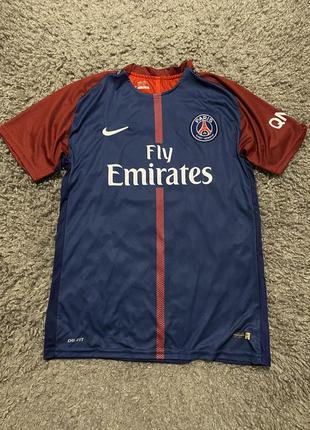 Футболка мужская футбольная fc psg 2017/2018 neymar no10 от nike