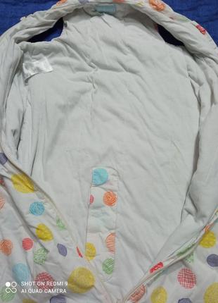 Детский спальный мешок 2,5 tog конверт, кокон, одеяло3 фото