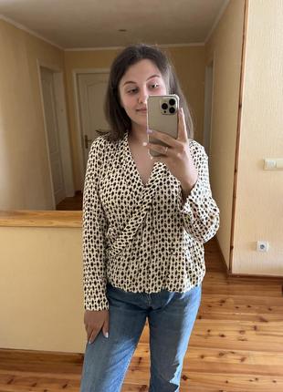 Блуза з принцом zara