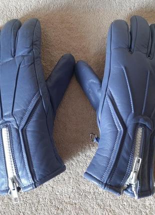 Зимние кожаные спортивные перчатки  happy sport р.9,5-107 фото