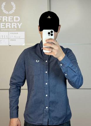 Мужская рубашка fred perry size m