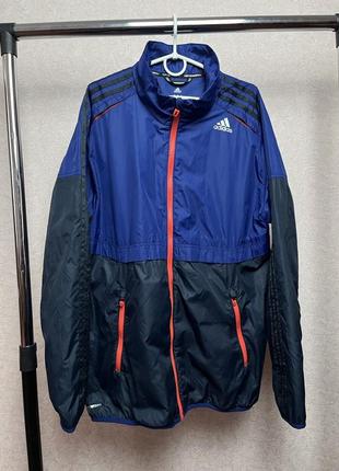 Оригинальная ветровка куртка adidas в идеальном состоянии m1 фото