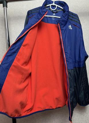 Оригинальная ветровка куртка adidas в идеальном состоянии m3 фото